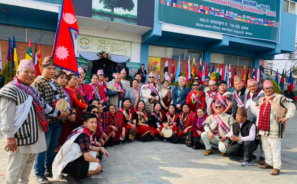 art show Nepal art council
